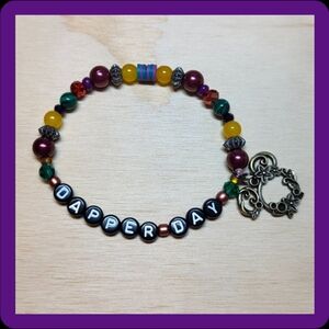 Dapper Day- Disneyland Friendship Bracelet, Size 8"